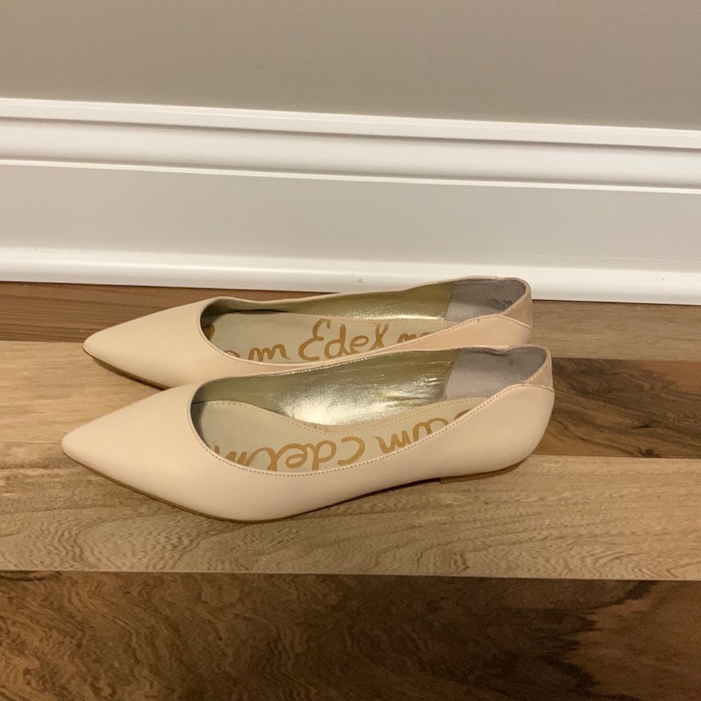 Sam Edelman Cream Flats